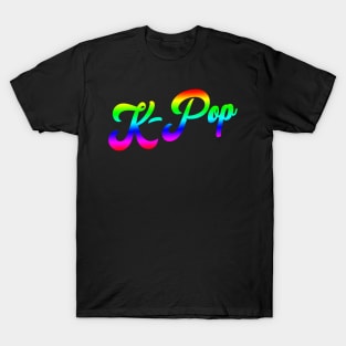 K-Pop Writing Korean Pop T-Shirt